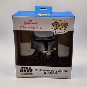 Hallmark Funko Pop Star Wars the Mandalorian Ornament